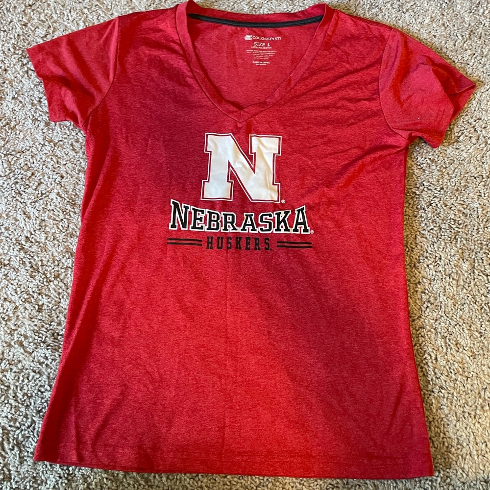 Nebraska Huskers UNL Dry Fit Shirt